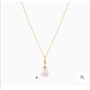 Pearl 14k Gold Necklace